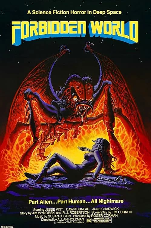 Forbidden World film posteri