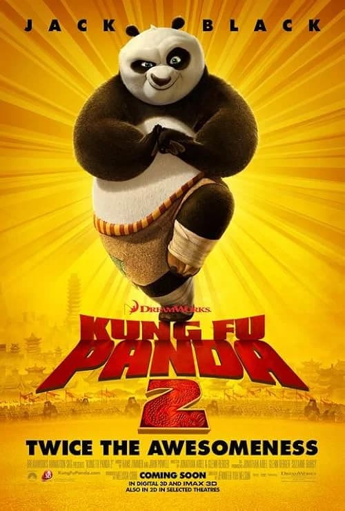 Kung Fu Panda 2 film posteri