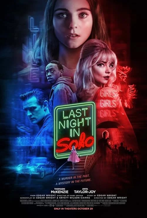 Last Night in Soho film posteri