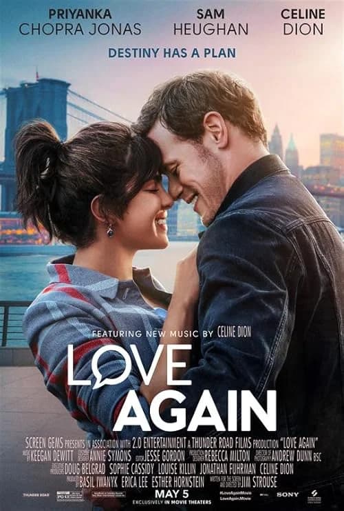 Love Again film posteri