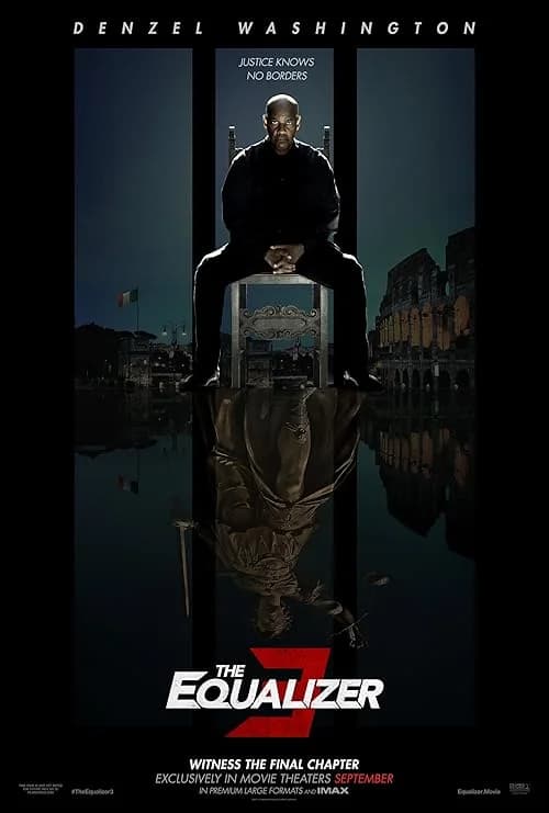 The Equalizer 3 film posteri