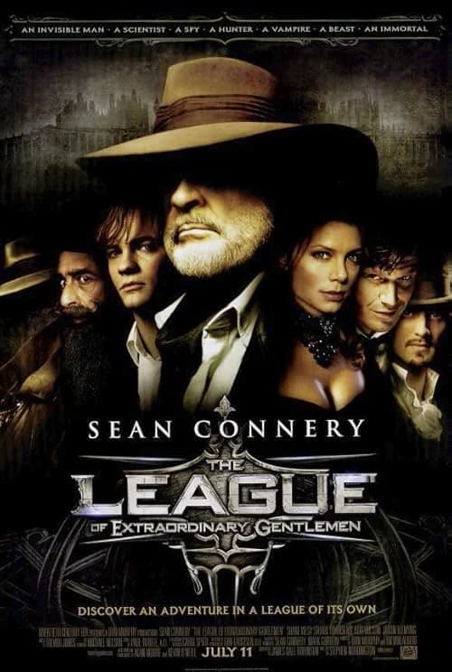 The League of Extraordinary Gentlemen film posteri