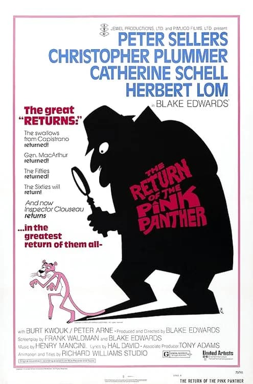 The Return of the Pink Panther film posteri