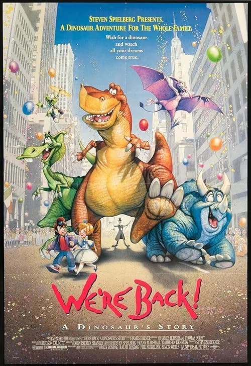 We're Back! A Dinosaur's Story film posteri