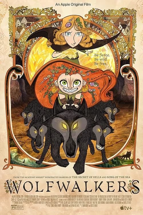 Wolfwalkers film posteri