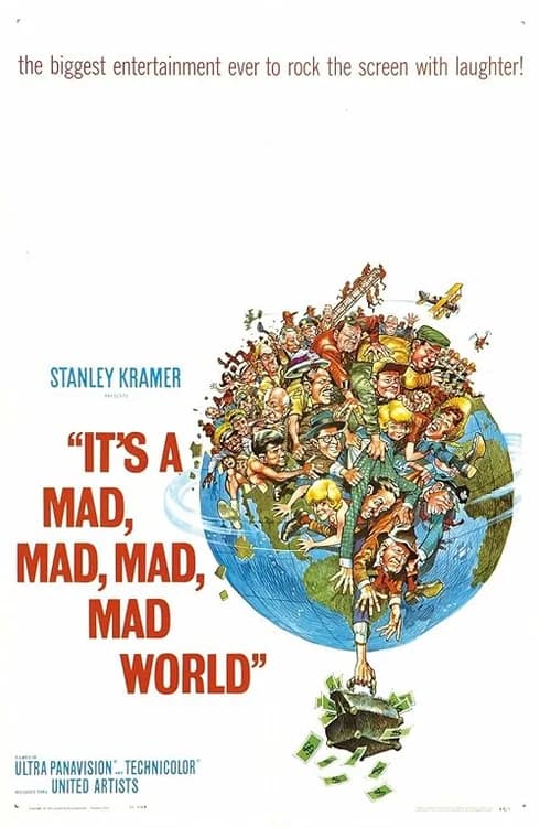 It's a Mad Mad Mad Mad World film posteri